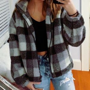 Fuzzy jacket